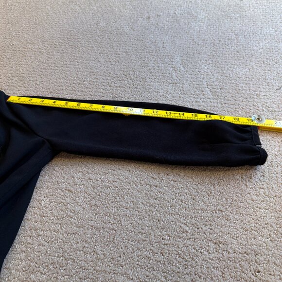 J Crew Wrap Dress Black 365 Crepe Classic Career Office Date Night Size 0 #H6292 - Picture 11 of 15